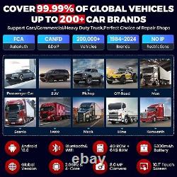 LANCEMENT 2025 X431 PRO3S+ Smartlink HD Outils de Diagnostic pour Voitures, Vans, Camions et Tracteurs HGV