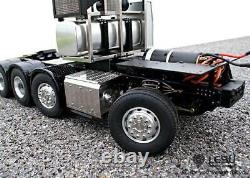 LESU RC 1/14 3363 88 Modèle de camion tracteur avec châssis métallique robuste et servo