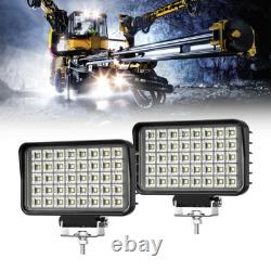 Lampe de travail à LED étanche 180W 6 pouces pour travaux lourds, éclairage de chantier, hors route, inverseur pour tracteur 12V