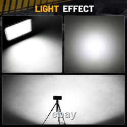 Lampe de travail à LED étanche 180W 6 pouces pour travaux lourds, éclairage de chantier, hors route, inverseur pour tracteur 12V