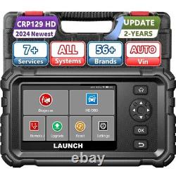 Lancement CRP129 HD Outil de diagnostic pour camions lourds, pick-up, tracteurs et semi-remorques