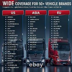 Lancement CRP129 HD Outil de diagnostic pour camions lourds, pick-up, tracteurs et semi-remorques