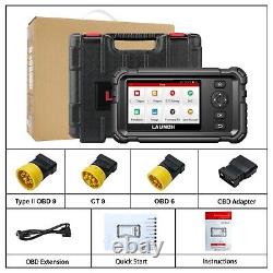 Lancement CRP129 HD Outil de diagnostic pour camions lourds, pick-up, tracteurs et semi-remorques
