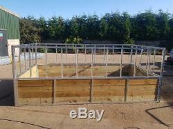 Les Bovins Bale Feeder 5 X 10 Ft Heavy Duty New Made To Order