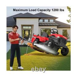 Lève-tondeuse et élévateur de tracteur à gazon lourd de 1200 LBS, levage rapide en 3 minutes Lève-tondeuse et élévateur de tracteur à gazon lourd de 1200 LBS, levage rapide en 3 minutes