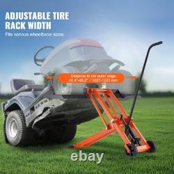 Lève-tondeuse hydraulique de 500 lbs pour tracteurs à gazon outil robuste