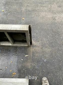 Lourdement Aluminium Chequer Plate Charge Rampes Tracteur Digger Cars