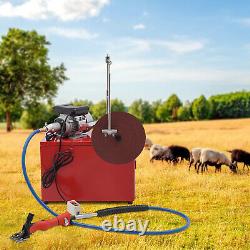 Machine à ciseler électrique rotative à 360° pour moutons et chèvres, tondeuse monophasée à usage intensif