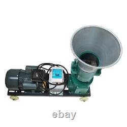 Machine à granulés d'alimentation lourde pour ferme 8mm Presse à fourrage Pelletizer 220V 3 Rouleaux
