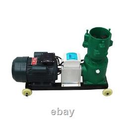 Machine à granulés d'alimentation lourde pour ferme 8mm Presse à fourrage Pelletizer 220V 3 Rouleaux