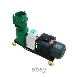Machine à granulés d'alimentation lourde pour ferme 8mm Presse à fourrage Pelletizer 220V 3 Rouleaux