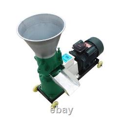 Machine à granulés d'alimentation lourde pour ferme 8mm Presse à fourrage Pelletizer 220V 3 Rouleaux
