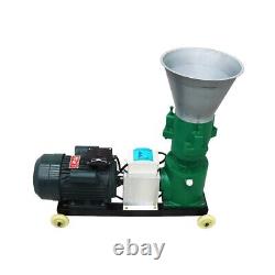 Machine à granulés d'alimentation lourde pour ferme 8mm Presse à fourrage Pelletizer 220V 3 Rouleaux
