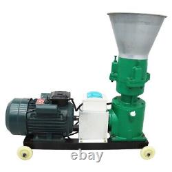 Machine à granulés d'alimentation lourde pour ferme 8mm Presse à fourrage Pelletizer 220V 3 Rouleaux