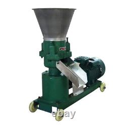 Machine à granulés d'alimentation lourde pour ferme 8mm Presse à fourrage Pelletizer 220V 3 Rouleaux