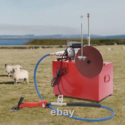 Machine à tondre électrique à rotation de 360° pour moutons et chèvres, tondeuse monophasée à usage intensif