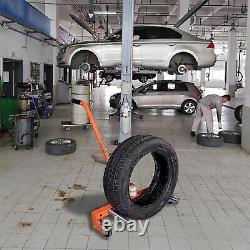 Manipulation des pneus Montage du chariot à roues Tracteur télescopique Excavatrice Chargeuse (réglable)