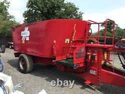 Mélangeur Vertical Alimentation Silage Paille Hay Maïs Repas Etc. £7950 + Vat