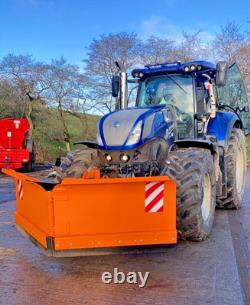 NOUVEAUX PLOUEURS À NEIGE HYDRAULIQUES MONTÉS SUR TRACTEUR ROBUSTES, épandeur, charrue, sel, jcb
