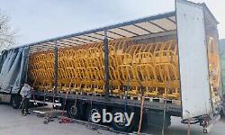 NOUVEAU PRISE SOUPLE POUR BALLES RONDES RÉSISTANTE 2025, PINCE, SUPPORTS Euro 8 pour tracteur