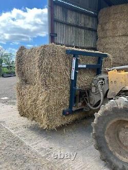 NOUVEAU Pic à balles Euro 8 robuste et extensible pour tracteur pour 3 x grosses balles