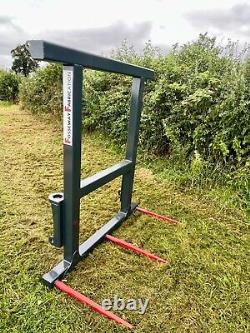 NOUVELLE Broche de Bale Spike Heavy Duty Telehandler pour 3 x Big Bales TOUT SUPPORT