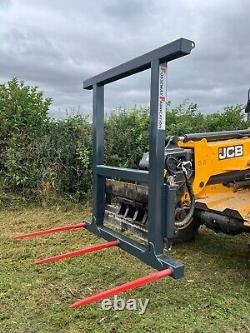 NOUVELLE Broche de Bale Spike Heavy Duty Telehandler pour 3 x Big Bales TOUT SUPPORT