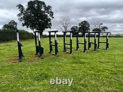 NOUVELLE Broche de Bale Spike Heavy Duty Telehandler pour 3 x Big Bales TOUT SUPPORT