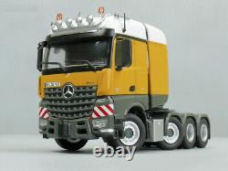NZG pour Mercedes-Benz Arocs SLT tracteur lourd jaune 1/50 MODÈLE CAMION