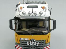 NZG pour Mercedes-Benz Arocs SLT tracteur lourd jaune 1/50 MODÈLE CAMION