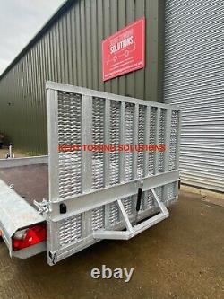 New Heavy Duty Tri Axe 13ft X 6ft Plant Trailer 3500kg Mgw Hm-d 5 043 £+tva