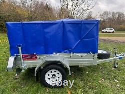 Nouveau Package Deal de Remorque Apache Cagée Heavy Duty 7x4 - Couverture-Réserve-Hélices Arrière