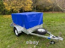 Nouveau Package Deal de Remorque Apache Cagée Heavy Duty 7x4 - Couverture-Réserve-Hélices Arrière