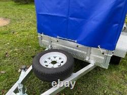 Nouveau Package Deal de Remorque Apache Cagée Heavy Duty 7x4 - Couverture-Réserve-Hélices Arrière