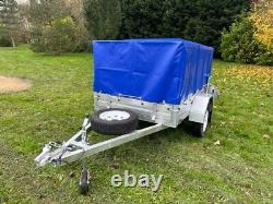 Nouveau Package Deal de Remorque Apache Cagée Heavy Duty 7x4 - Couverture-Réserve-Hélices Arrière