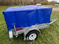 Nouveau Package Deal de Remorque Apache Cagée Heavy Duty 7x4 - Couverture-Réserve-Hélices Arrière