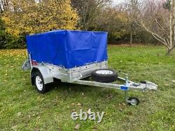 Nouveau Package Deal de Remorque Apache Cagée Heavy Duty 7x4 - Couverture-Réserve-Hélices Arrière