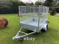 Nouveau remorque 7x4 Double cage Haut côté édition spéciale 750KG Apache Heavy Duty