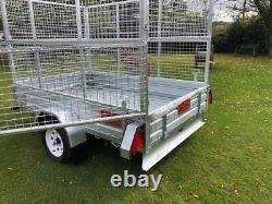 Nouveau remorque 7x4 Double cage Haut côté édition spéciale 750KG Apache Heavy Duty