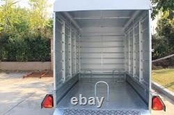 Nouveau remorque fourgonnette Apache 7X4 avec rampe de chargement arrière, remorque robuste 750GVW