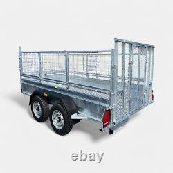 Nouveau remorque lourde freinée 10x5 avec rampe arrière GVW 2700KG ? NATIONALE ROYALE UNI