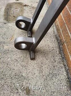 Nouveau support industriel extra robuste à souder Jcb/Volvo paire avec envoi gratuit