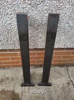 Nouveau support industriel extra robuste à souder Jcb/Volvo paire avec envoi gratuit