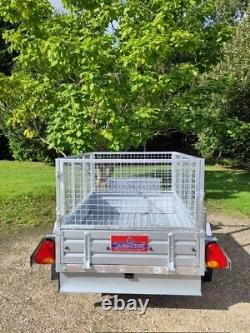 Nouvelle remorque Apache 6X4 robuste avec kit de cage et boîte à outils en alliage - Livraison nationale