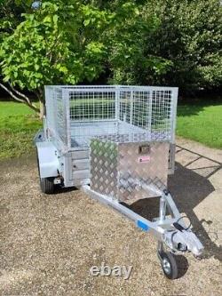 Nouvelle remorque Apache 6X4 robuste avec kit de cage et boîte à outils en alliage - Livraison nationale