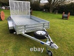 Nouvelle remorque robuste 8x5 avec rampe de chargement arrière ? LIVRAISON AU ROYAUME-UNI APACHE TRAILERS