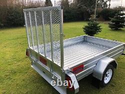 Nouvelle remorque robuste 8x5 avec rampe de chargement arrière ? LIVRAISON AU ROYAUME-UNI APACHE TRAILERS