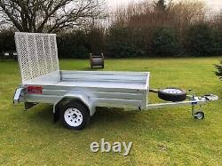 Nouvelle remorque robuste 8x5 avec rampe de chargement arrière ? LIVRAISON AU ROYAUME-UNI APACHE TRAILERS