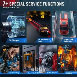 OUTIL DE DIAGNOSTIC CRP129HD POUR CAMIONS LOURDS ET TRACTEURS - SCANNER OBD2 TOUS SYSTÈMES