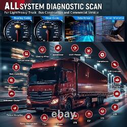 Outil de diagnostic de camion et de tracteur lourd LAUNCH CRP129HD Scanner OBD2 de tous les systèmes